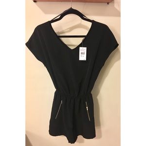 New Nordstrom Black Romper